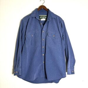 Field & Stream Blue Button Down Long Sleeve Shirt